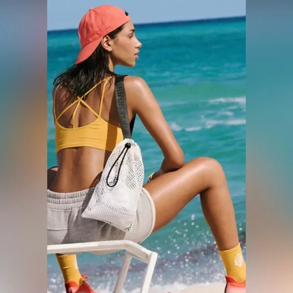 Free People Movement Mini Mesh Sling Water Bottle Holder - Picture 1 of 14